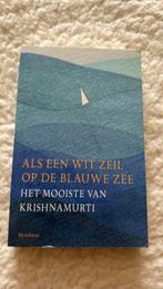 Krishnamurti - Als een wit zeil op de blauwe zee, Ophalen of Verzenden, Zo goed als nieuw, Krishnamurti