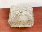 Vintage Plaffonieire Jaren 60 Icecube Plafondlamp, Ophalen of Verzenden, Zo goed als nieuw