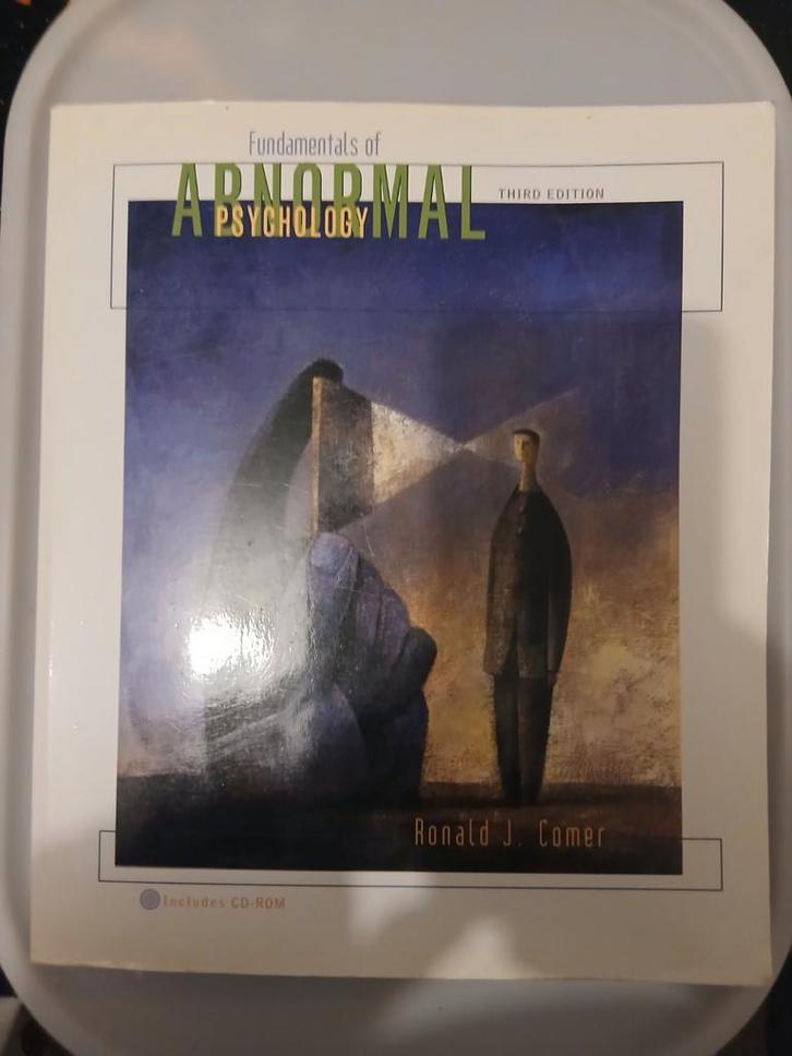 Fundamentals of Abnormal Psychology - Ronald J. Comer, Boeken, Psychologie, Gelezen, Klinische psychologie, Ophalen of Verzenden