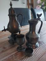 Te koop mooi set van tin, Antiek en Kunst, Antiek | Tin, Ophalen of Verzenden