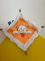 3543 nicotoy knuffellap lap beer wit oranje, Ophalen of Verzenden, Zo goed als nieuw, Overige typen