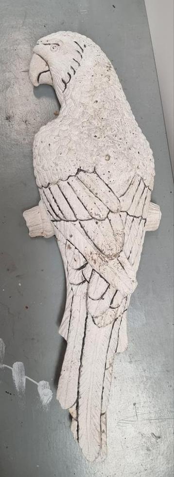 Papegaai beton wand deco beschikbaar voor biedingen