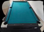 Complete pooltafelset: tafel + keu’s + ballen, Ophalen, Zo goed als nieuw, Pooltafel