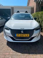 Private lease overname: Peugeot 208 EV 50kWh 136pk 2022 Wit, Auto's, Stof, Zwart, Wit, Origineel Nederlands