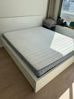 Bed Frame + Mattress 180x200, Huis en Inrichting, Slaapkamer | Matrassen en Bedbodems, Ophalen, Zo goed als nieuw, Tweepersoons