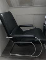 Vintage fauteuil Jan des Bouvrie, Huis en Inrichting, Gebruikt, 75 tot 100 cm, Ophalen of Verzenden, Metaal