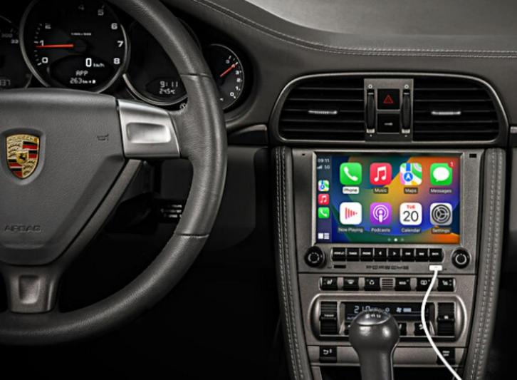 CarPlay inbouw Porsche, Auto diversen, Autoradio's, Gebruikt, Ophalen of Verzenden