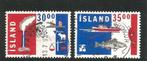 Ijsland Mi. 766/767, Postzegels en Munten, Postzegels | Europa | Scandinavië, Verzenden, IJsland, Gestempeld