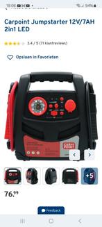 CarPoint Starthulp/Booster 12V/7Ah 250A - Nieuwstaat, Auto diversen, Jumpstarters, Ophalen, Zo goed als nieuw