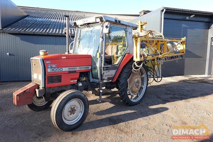 Massey Ferguson 3050 NL tractor 2wd met Dubex 21 meter spuit, Zakelijke goederen, Agrarisch | Tractoren, 5000 tot 7500, Massey Ferguson
