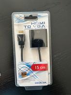 HDMI to VGA adapter cable van Maxxter, Ophalen of Verzenden, Nieuw