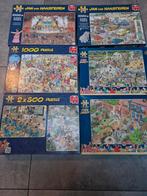 Jan van Haasteren Puzzel Collectie, Ophalen of Verzenden, 500 t/m 1500 stukjes, Gebruikt, Legpuzzel