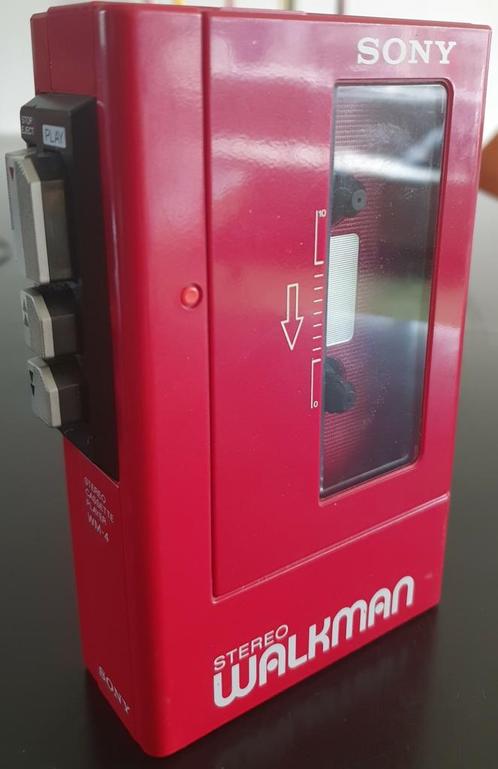 Sony WM-4 rood, Audio, Tv en Foto, Walkmans, Discmans en Minidiscspelers, Walkman, Ophalen of Verzenden
