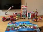 Lego city - 60110 - brandweerkazerne, Ophalen of Verzenden, Zo goed als nieuw, Complete set, Lego