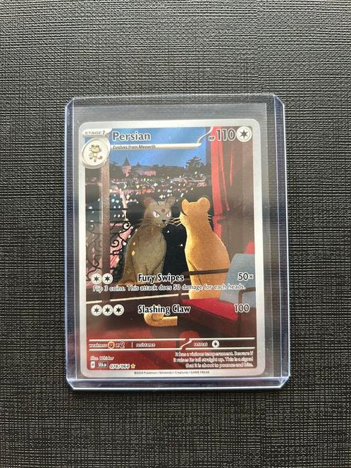 Persian 078/064 Pokémon Kaart, Hobby en Vrije tijd, Verzamelkaartspellen | Pokémon, Zo goed als nieuw, Losse kaart, Foil, Verzenden