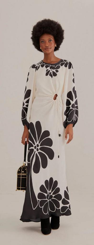 Farm Rio Maxi Jurk XL, Kleding | Dames, Jurken, Nieuw, Maat 46/48 (XL) of groter, Wit, Onder de knie, Ophalen of Verzenden