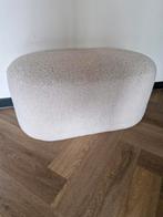 Poef jysk teddystof, Huis en Inrichting, Ophalen, Zo goed als nieuw, Rond, Minder dan 50 cm