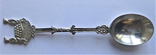 Kaasdrager Alkmaar Zilver Lepeltje/ Zoutlepeltje 8 Gram, Antiek en Kunst, Antiek | Bestek, Ophalen of Verzenden