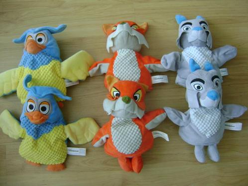 6 handpoppen Fabeltjeskrant, Kinderen en Baby's, Speelgoed | Poppen, Zo goed als nieuw, Ophalen of Verzenden