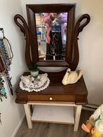 Muur kastje met spiegel, Antiek en Kunst, Antiek | Meubels | Tafels, Ophalen