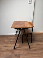 Vintage tafeltje en stoeltje, Ophalen, Minder dan 55 cm, Rond, Zo goed als nieuw