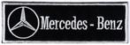 Mercedes Benz stoffen opstrijk patch embleem #4, Verzamelen, Ophalen of Verzenden, Nieuw, Auto's
