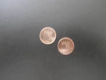 Munten 5 Cent Nederland 1982 en 1984 beschikbaar voor biedingen