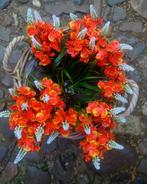 FLEURIGE KUNST BOSJES - ORANJE, Ophalen of Verzenden, Nieuw