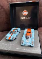Fly 99046 Porsche 917K & Ford GT40 - Gulf Ltd.Ed. TEAM 15‼️, Ophalen of Verzenden, Nieuw, Elektrisch, Overige merken
