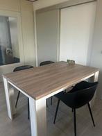 Eettafel met 3 stoelen, Ophalen, Rechthoekig, 50 tot 100 cm
