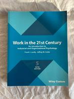 Work in the 21st Century, Ophalen of Verzenden, Zo goed als nieuw, WO