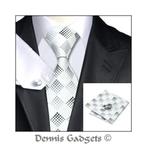 Dennis Gadgets: 100 % zijden stropdas ( 3 delig !! ) DG 0355