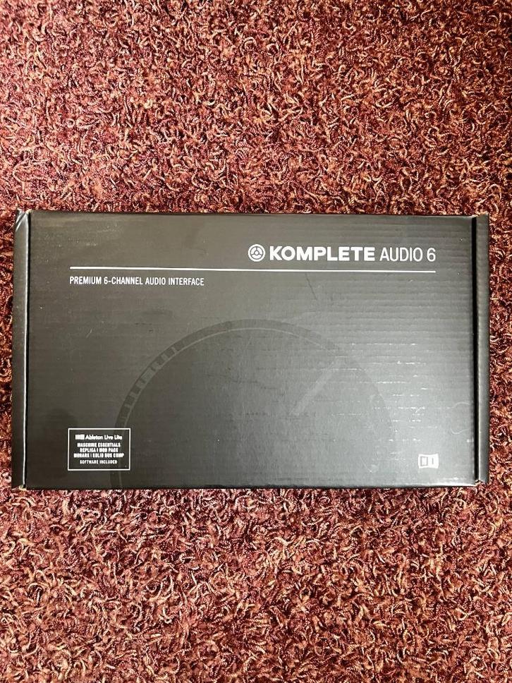 Komplete Audio 6 - Pro Audio Interface, Audio, Tv en Foto, Professionele Audio-, Tv- en Video-apparatuur, Nieuw, Audio, Ophalen