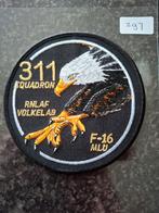 311 Squadron RNLAF F-16 MLU Patch Volkel AB, Verzamelen, Luchtvaart en Vliegtuigspotten, Ophalen of Verzenden, Nieuw, Patch, Badge of Embleem