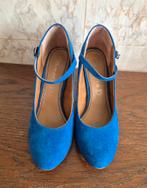 Hakjes met bandje - inclusief verzendkosten, Tamaris, Schoenen met lage hakken, Blauw, Nieuw