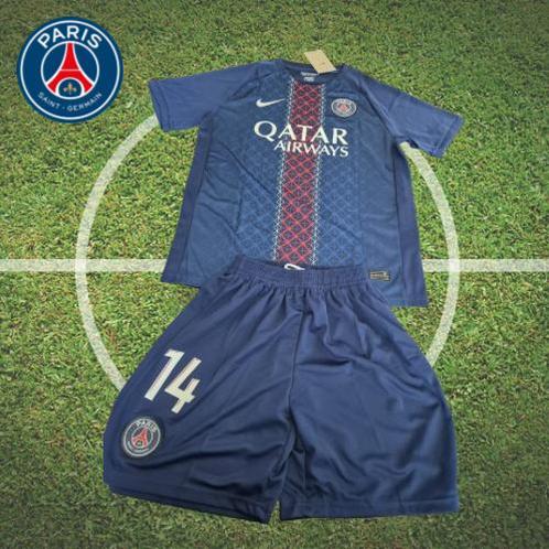 Psg thuis tenue met naam Doue, Sport en Fitness, Voetbal, Nieuw, Shirt, Ophalen of Verzenden