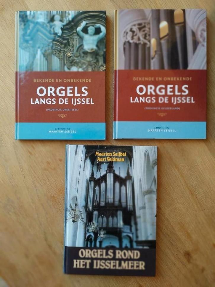 Orgels langs de IJssel en het IJsselmeer. Maarten Seijbel, Boeken, Godsdienst en Theologie, Zo goed als nieuw, Ophalen of Verzenden