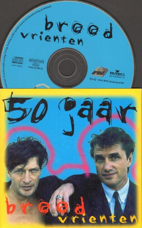 HERMAN BROOD Henny Vrienten CD-SI 50 Jaar Brood Vrienten *DC, Cd's en Dvd's, Cd's | Pop, Zo goed als nieuw, 1980 tot 2000, Ophalen of Verzenden
