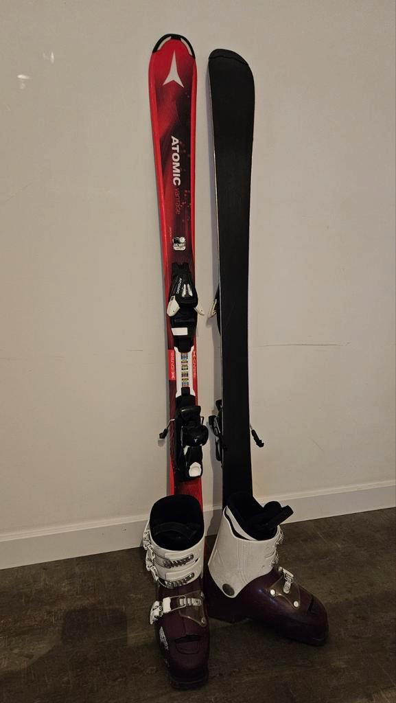 Atomic Ski Set - Ski's 120cm & Schoenen 34/35, Sport en Fitness, Skiën en Langlaufen, Gebruikt, Ski's, Skiën, Atomic, Carve, 100 tot 140 cm