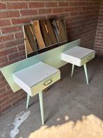 Vintage kaptafeltje, Huis en Inrichting, Tafels | Kaptafels, Gebruikt, Minder dan 100 cm, Hout, 50 tot 100 cm