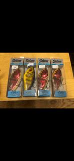4 salmo sliders 12 cm, Watersport en Boten, Hengelsport | Roofvissen, Ophalen, Zo goed als nieuw, Overige typen