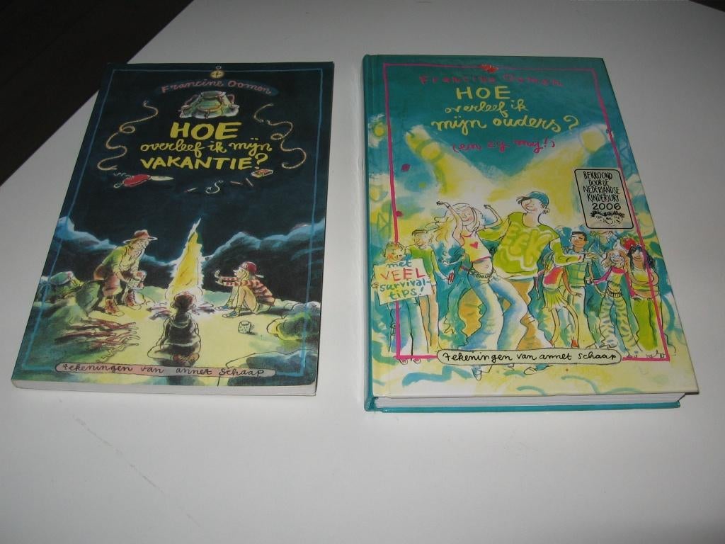 2 Tiener boekjes v. Francine Oomen €10.00 Nw Annet Schaap, Ophalen of Verzenden, Nieuw