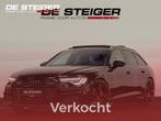 Audi A6 Avant 55 TFSI e quattro S6 Competition Pano Memory S, Auto's, Audi, Automaat, Gebruikt, Zwart, 4 cilinders