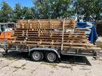 Partij hout palen en planken, Ophalen, Zo goed als nieuw, 250 cm of meer, Planken