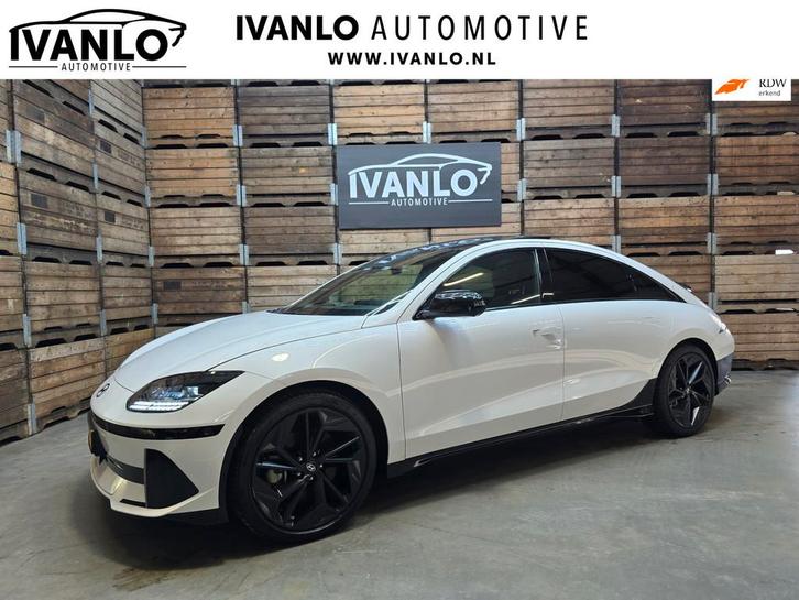 Hyundai IONIQ 6 First Edition AWD 77.4 kWh HUD Panorama 360, Auto's, Hyundai, Bedrijf, Te koop, IONIQ 6, 360° camera, 4x4, ABS