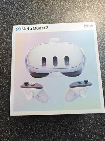 Nieuwe verzegelde Meta Quest 3 512GB, ongebruikt en nieuw! beschikbaar voor biedingen