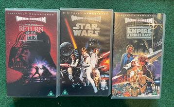 Star Wars - original trilogy - remastered UK widescreen set beschikbaar voor biedingen