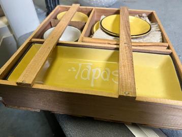 Gele Tapas Set - Nieuw in Verpakking beschikbaar voor biedingen
