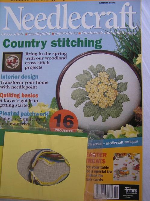 Cross Stitcher nr. 302 en Needlecraft - nieuw, Hobby en Vrije tijd, Borduren en Borduurmachines, Nieuw, Patroon, Handborduren