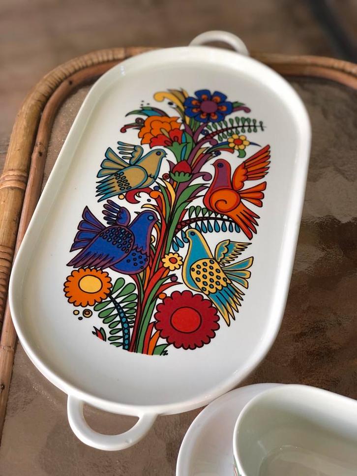 Villeroy en Boch Acapulco servies schaal bakjes vintage, Huis en Inrichting, Keuken | Servies, Zo goed als nieuw, Overige typen